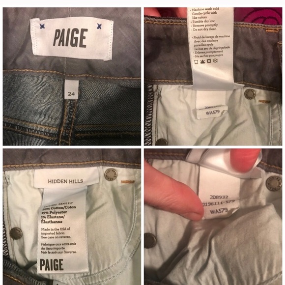 Anthropologie Paige Hidden Straight Jeans-24 - Picture 7 of 8